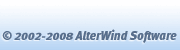 © 2002-2008 AlterWind Software